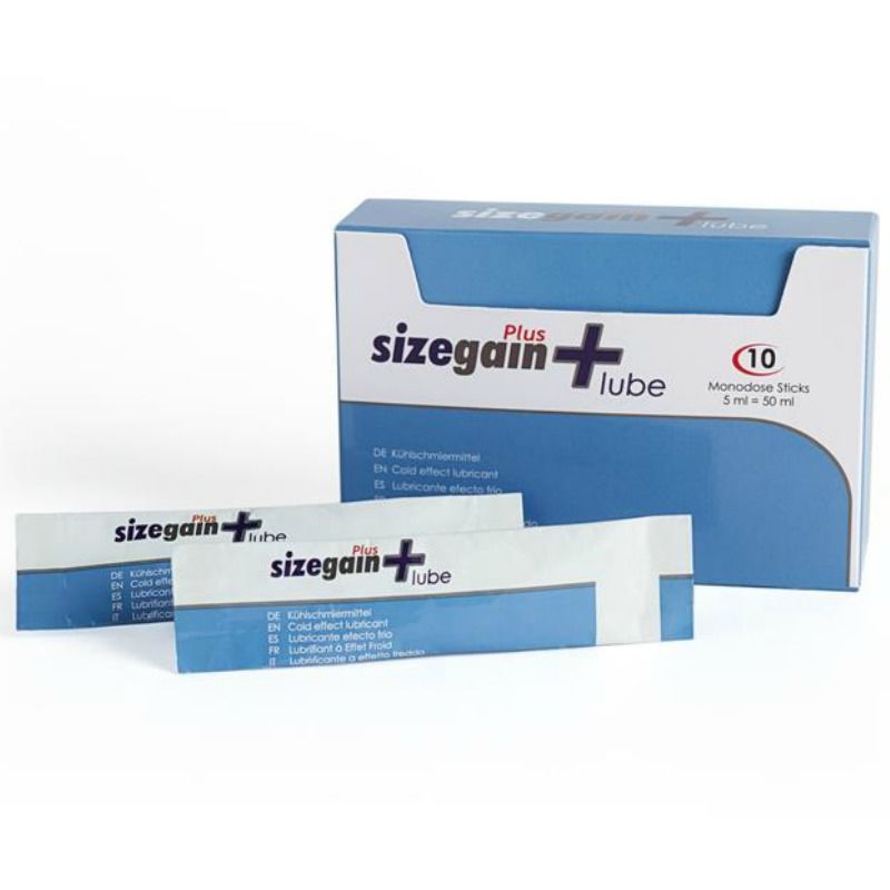 500 KOSMETIKPRODUKTER - SIZEGAIN PLUS GLIDEMIDDEL MED KOLD EFFEKT