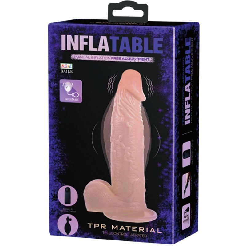 BAILE - REALISTISK VIBRERENDE OG OPPUSTELIG DILDO