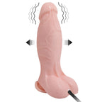 BAILE - REALISTISK VIBRERENDE OG OPPUSTELIG DILDO 18,8 CM
