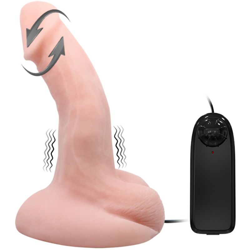 BAILE - ARBITRARINESS DILDO VIBRATION OG ROTATIONSFUNKTION