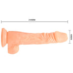 BAILE - REALISTISK PIK DILDO MED VIBRATION