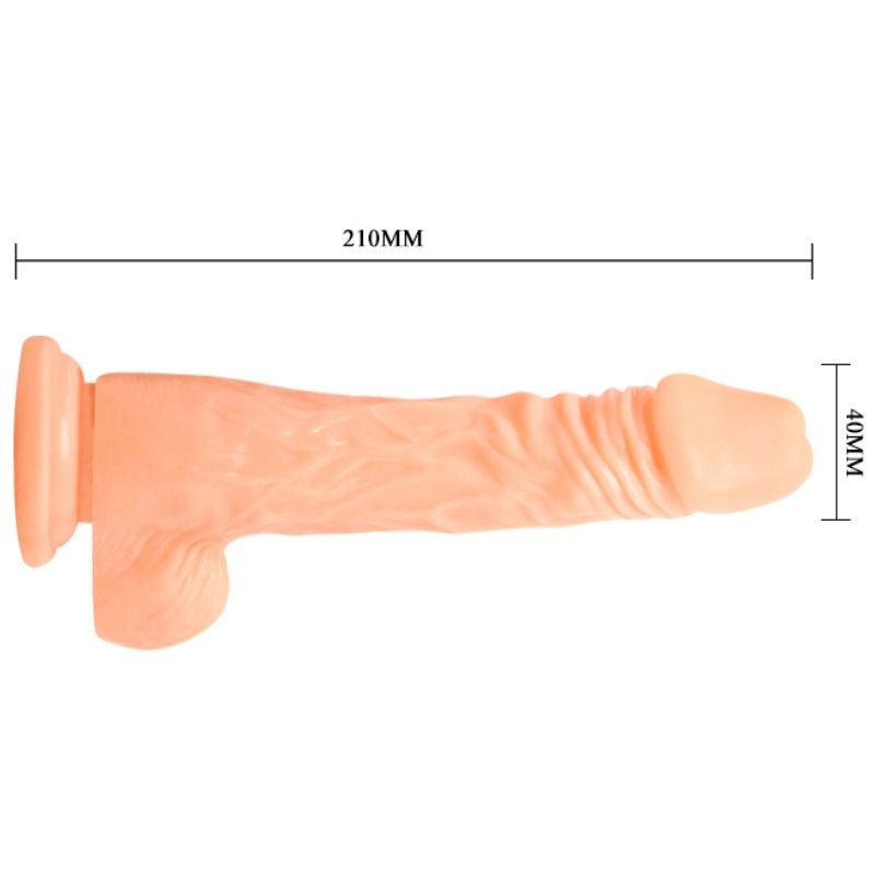 BAILE - REALISTISK PIK DILDO MED VIBRATION