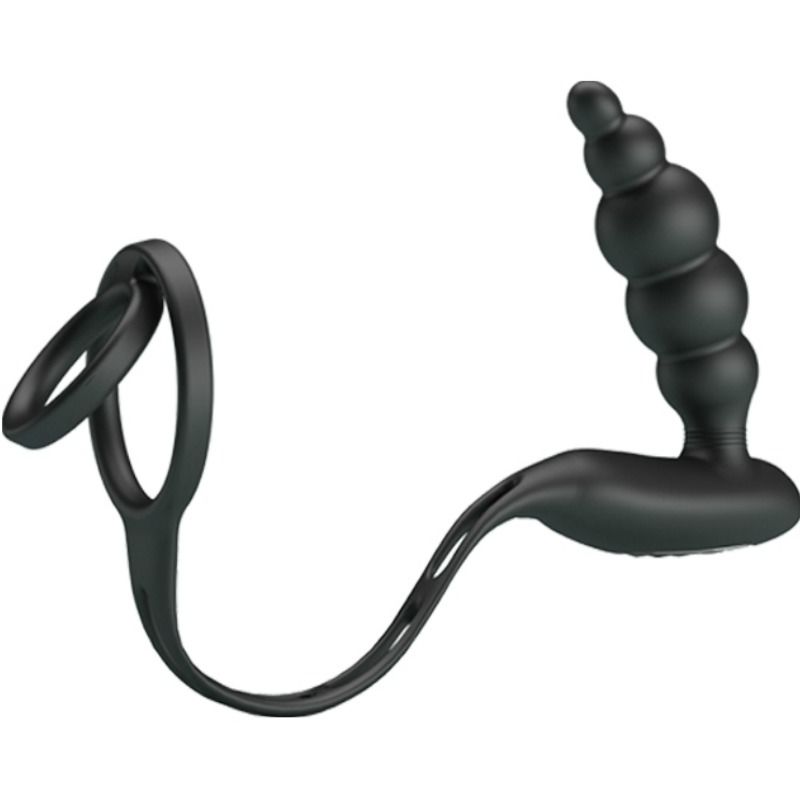 PRETTY LOVE - PENISRINGE MED VIBRATORPLUG