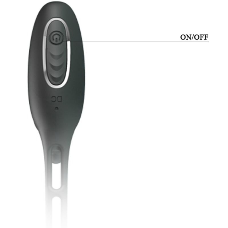 PRETTY LOVE - PENISRINGE MED VIBRATORPLUG