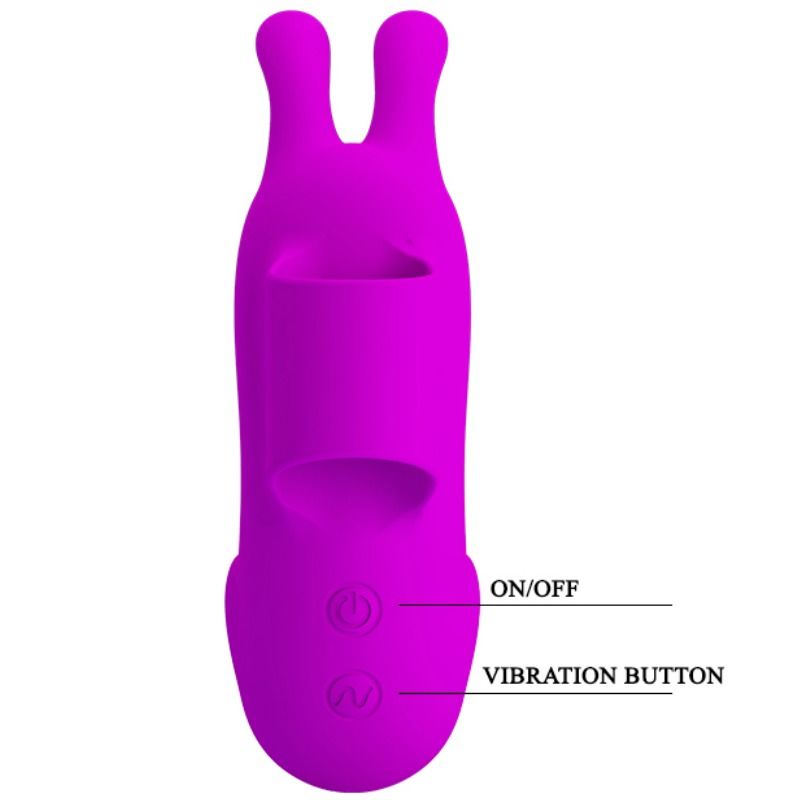 PRETTY LOVE - SMART GENOPLADELIGT FINGERBØL MED KANIN