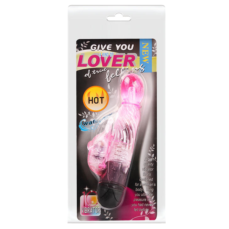 BAILE - GIVER DIG EN SLAGS KÆRLIGHEDSVIBRATOR MED PINK RABBIT 10 TILSTAND