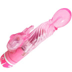 BAILE - MULTISPEED VIBRATOR MED LYSERØD STIMULATOR
