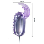 BAILE - SUPERVIBRATOR VIBRERENDE ÆG MED STIMULATOR