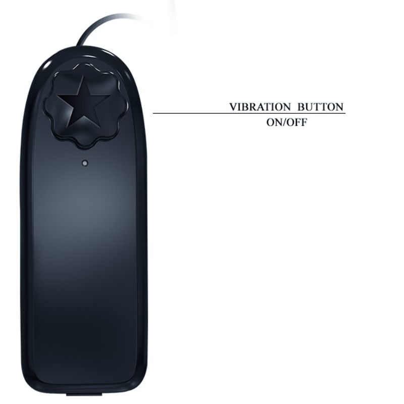BAILE - SUPERVIBRATOR VIBRERENDE ÆG MED STIMULATOR