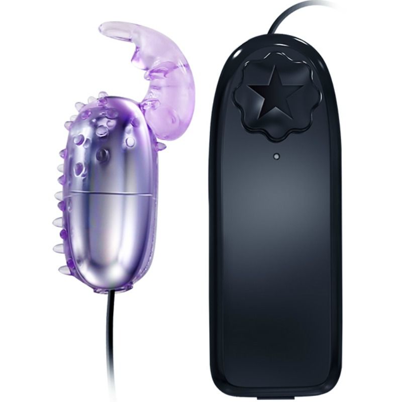 BAILE - SUPERVIBRATOR VIBRERENDE ÆG MED STIMULATOR
