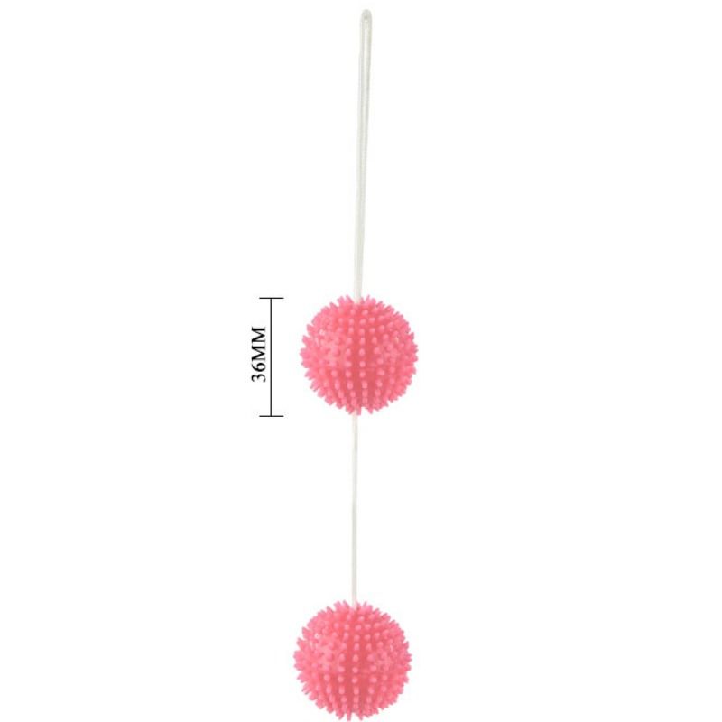 BAILE - EN DYB FORNØJELSE PINK TEKSTURERET BOLLE 3,6 CM