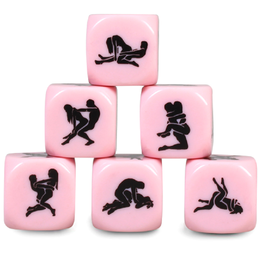 HEMMELIGT SPIL - TERNINGER KAMASUTRA SEKSUEL 25 MM