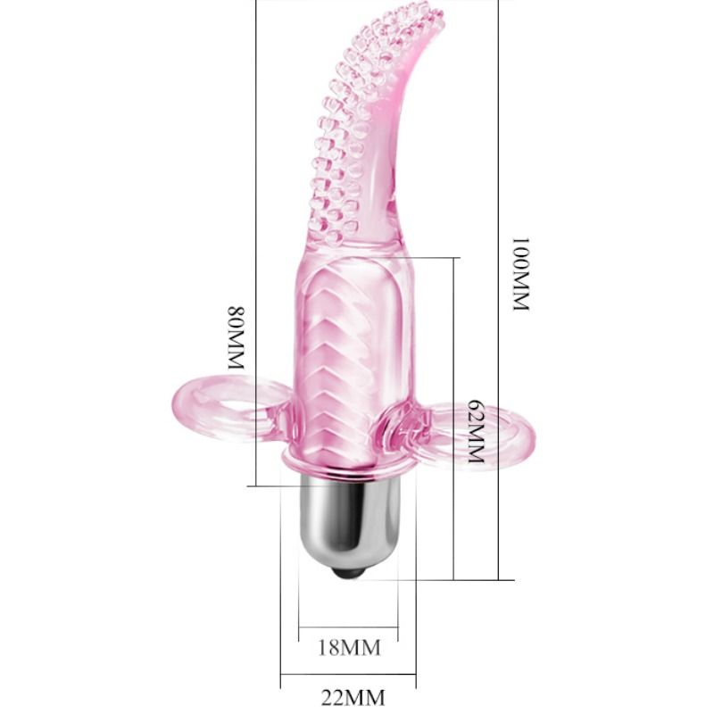 BAILE - VIBRO FINGER FINGERBØLGSSTIMULATOR