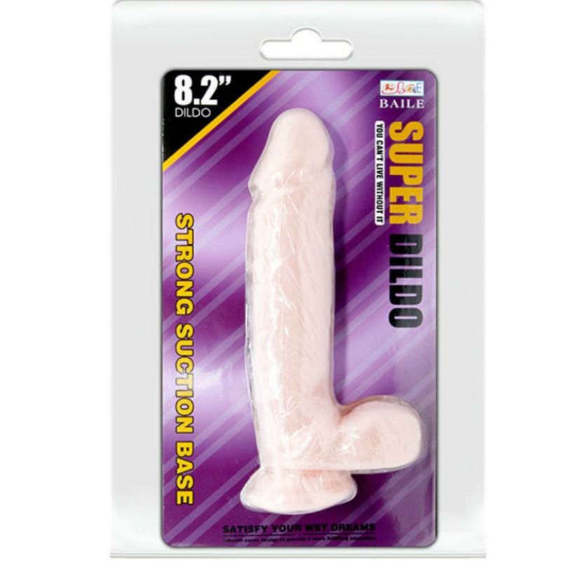 BAILE - SUPER REALISTISK NATURLIG DILDO 21,5 CM