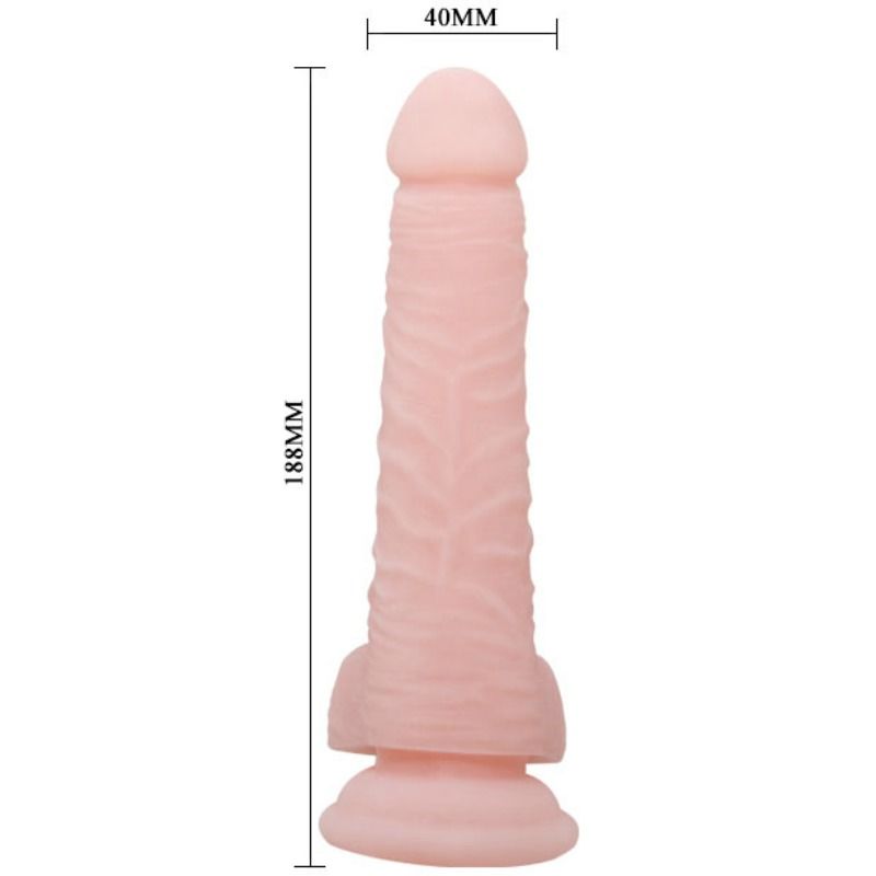 BAILE - SUPER REALISTISK NATURLIG DILDO 18,8 CM