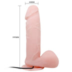 BAILE - OLIVER REALISTISK VIBRATOR MED ROTATIONSFUNKTION