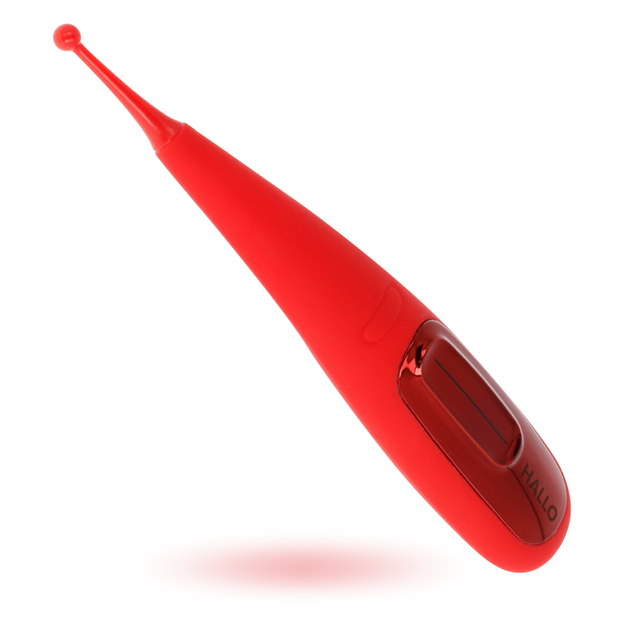 HALLO - FOCUS VIBRATOR RØD