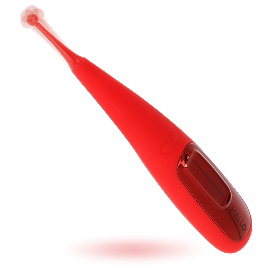 HALLO - FOCUS VIBRATOR RØD
