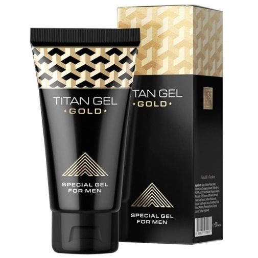 TITAN GEL - GULD PENIS FORSTØRRELSE 50ML