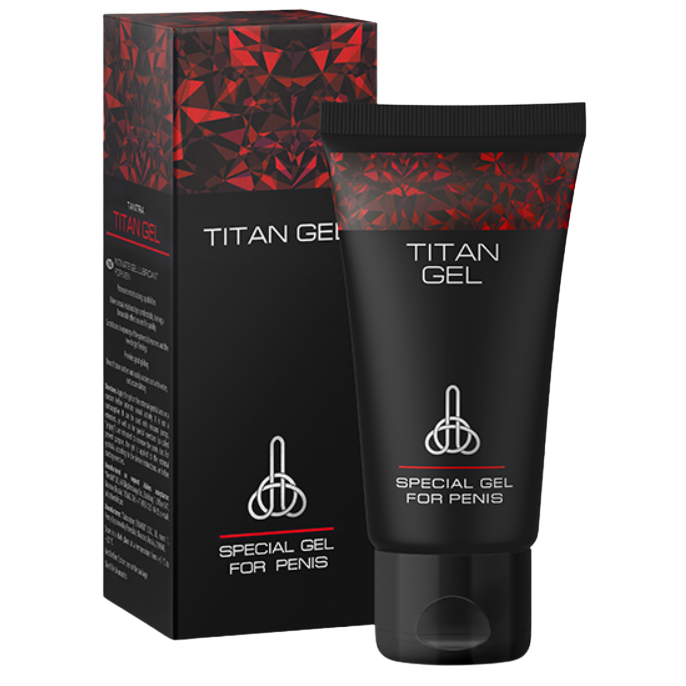 TITAN GEL - PENISFORSTYRRELSE 50 ML