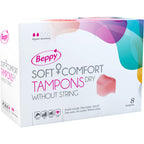 BEPPY - BLØDE TAMPONER TØRRE 8 ENHEDER