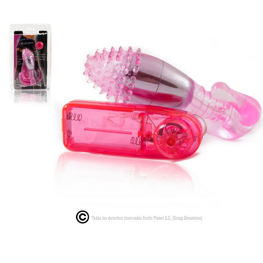 BAILE - VAGINALE OG ANALE STIMULATOR MED VIBRATION
