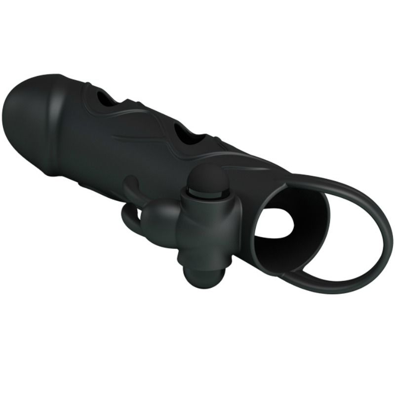 PRETTY LOVE - SILIKONECOVER MED VIBRATION 14 CM 2.0