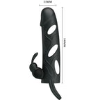 PRETTY LOVE - SILIKONECOVER MED VIBRATION 14 CM 2.0