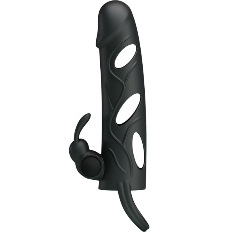 PRETTY LOVE - SILIKONECOVER MED VIBRATION 14 CM 2.0