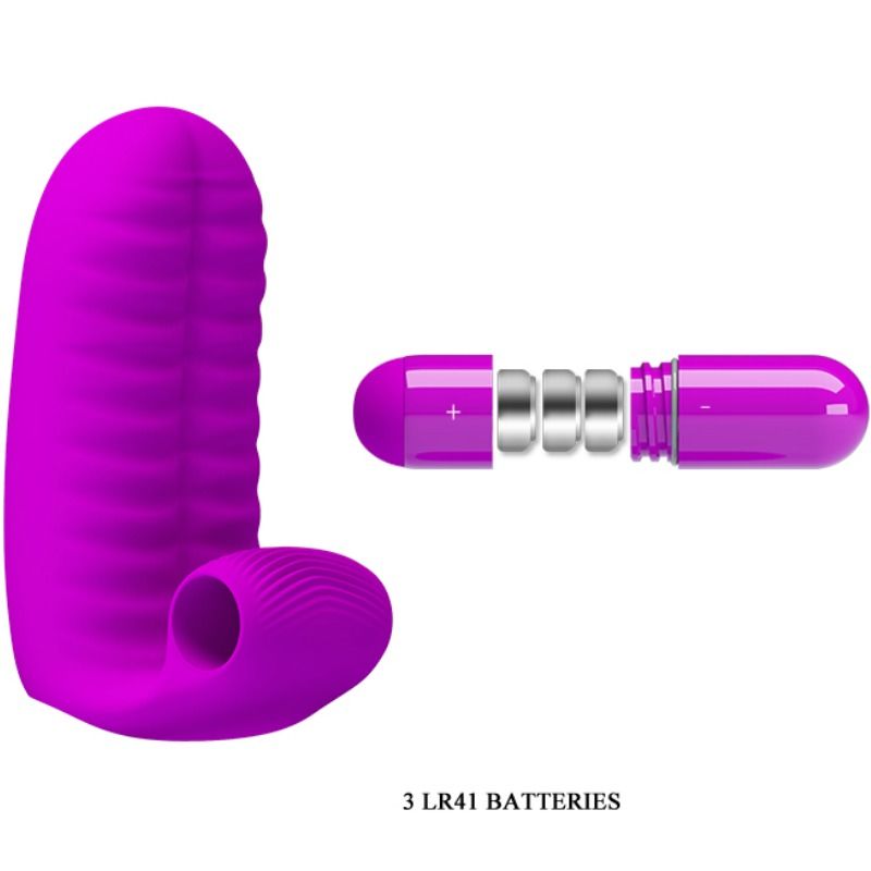 PRETTY LOVE - ABBOTT LILAC STIMULATOR FINGERBØLG