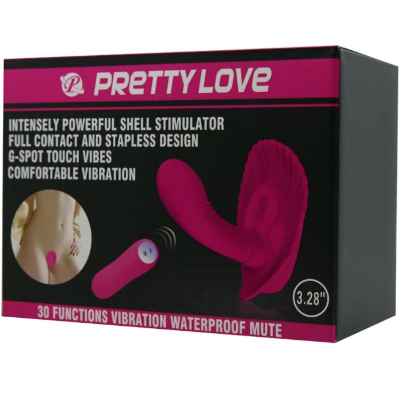 PRETTY LOVE - FJERNBETJENING STIMULERENDE SKAL