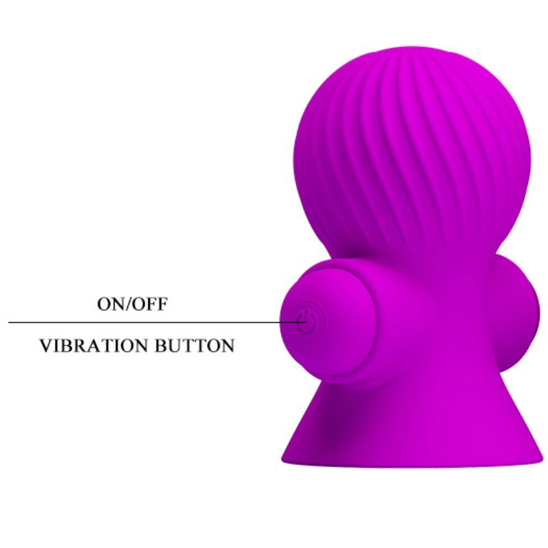 PRETTY LOVE - BRYSTORESTIMULATORER 12M LILA VIBRATION
