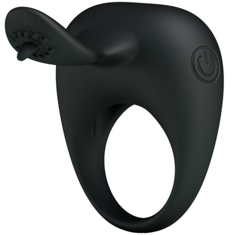 PRETTY LOVE - VIBRERENDE RING MED TUNG