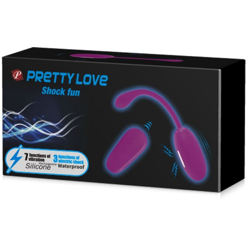 PRETTY LOVE - SHOCK SJOV VIBRERENDE ÆG OG ELEKTROCHOD