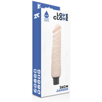 LOVECLONE - JANSEN SELVSMØRENDE VIBRATOR 26 CM -O- 4,2 CM