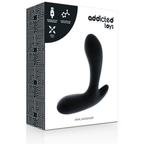 AFHÆNGIGE LEGETØJ - ANAL MASSAGEAPPARAT SORT VIBRATION