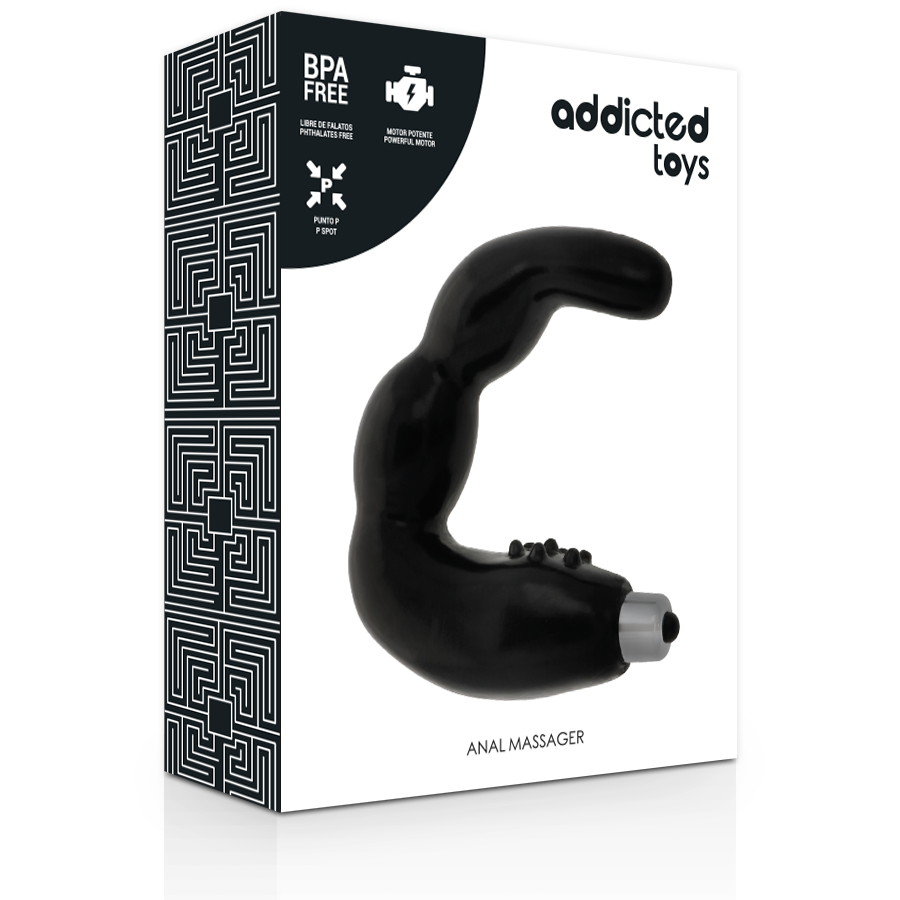 AFFÆNGIG LEGETØJ - PROSTATA ANAL MASSAGEAPPARAT VIBRATION