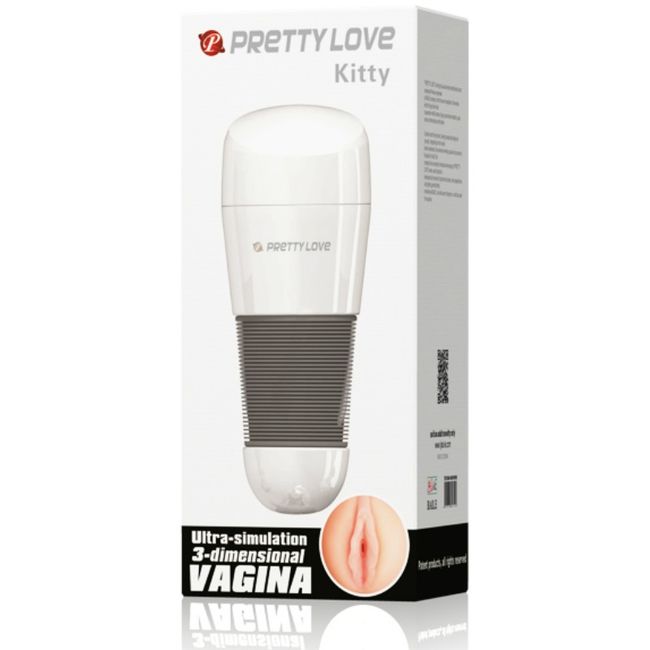 PRETTY LOVE - KITTY WHITE VAGINA MASURBATØR