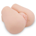 CRAZY BULL - REALISTISK VAGINA OG ANUS MED VIBRATIONSPOSITION 3