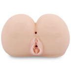 CRAZY BULL - REALISTISK VAGINA OG ANUS MED VIBRATIONSPOSITION 6