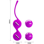 PRETTY LOVE - ORGASMISKE NØGLER KEGEL STRAM OP I LILA