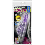 BAILE - GIVER DIG EN SLAGS KÆRLIGHEDSVIBRATOR MED LILLA KANIN 10 TILSTANDS