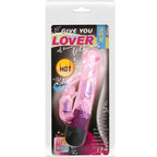 BAILE - GIV DIN ELSKER VIBRATOR MED LYSERØD KANIN