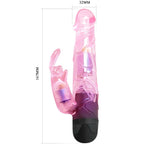 BAILE - GIV DIN ELSKER VIBRATOR MED LYSERØD KANIN