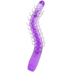 BAILE - FLEXI VIBE SENSUELLE RYGSTYKKER BØJBAR VIBRERENDE DILDO LILA 23,5 CM