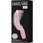 BAILE - FLEXI VIBE SENSUELLE RYGSTYKKER BØJBAR VIBRERENDE DILDO LILA 23,5 CM