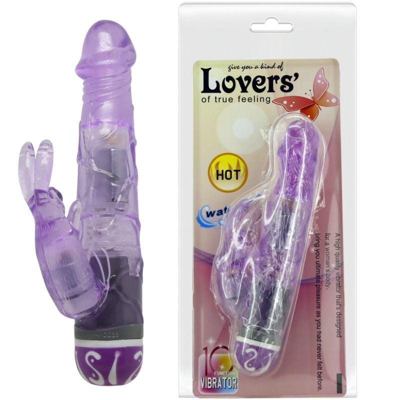 BAILE - MULTISPEED VIBRATORER MED LILLA KANIN