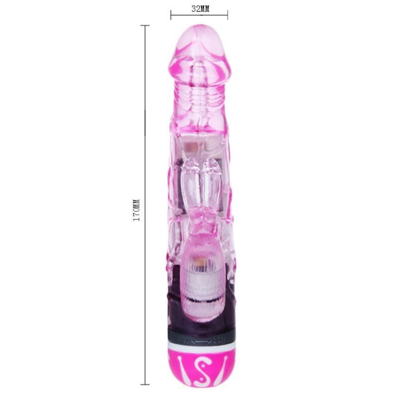 BAILE - MULTISPEED VIBRATORER MED LILLA KANIN