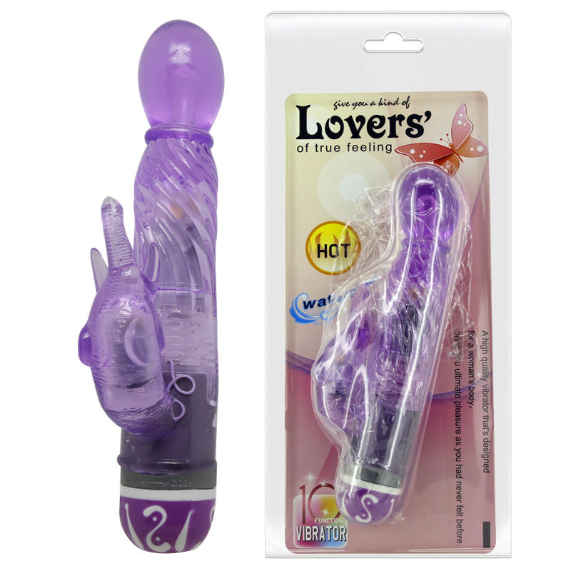 BAILE - VIBRATOR MED FLERE HASTIGHEDER MED LILLA STIMULATOR