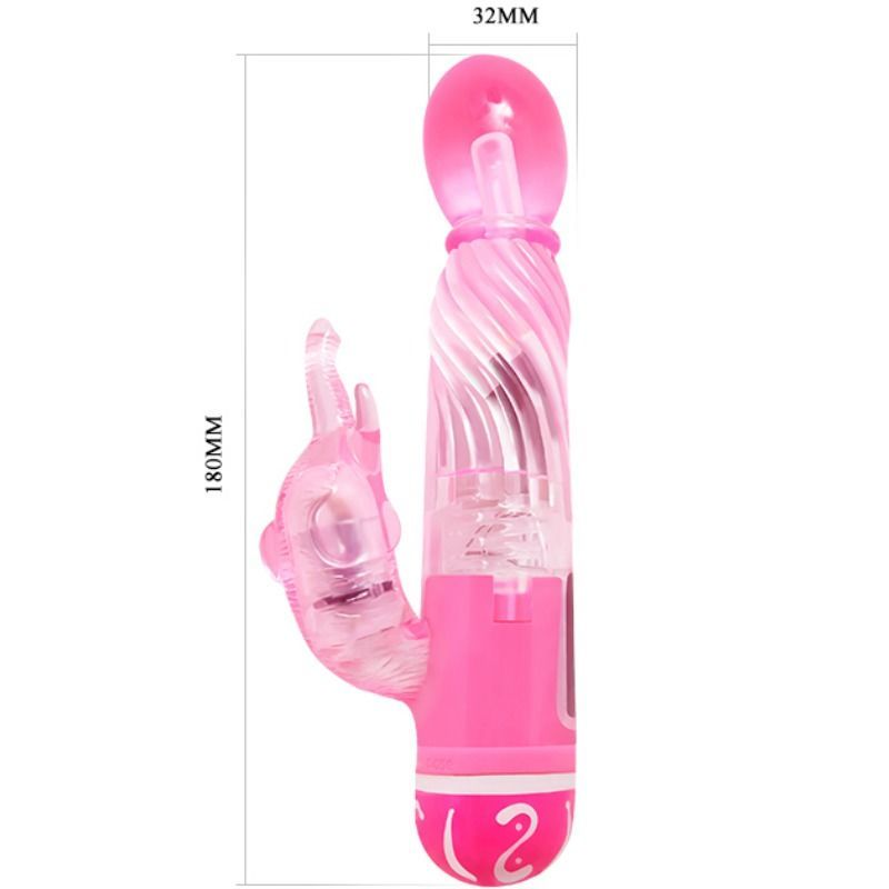 BAILE - VIBRATOR MED FLERE HASTIGHEDER MED LILLA STIMULATOR